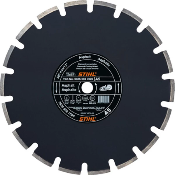 Stihl Diamantskæreskive, Asfalt Ø 14"